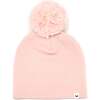 Pale Pink Pom Hat, Pale Pink - Hats - 1 - thumbnail