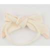 Big Bows Pink Tie Bow on Nylon Headband, Milk - Hair Accessories - 3