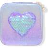 Girl's Sparking Sequin Heart Jewelry Box, Purple - Other Accessories - 2
