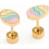 Easter Egg Stud Earrings - Earrings - 1 - thumbnail