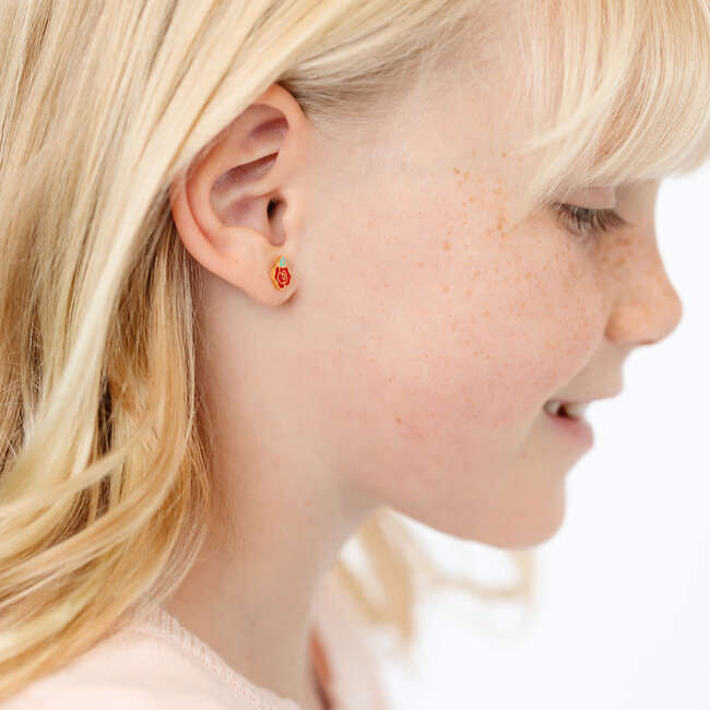 Rose Stud Earrings - Earrings - 2