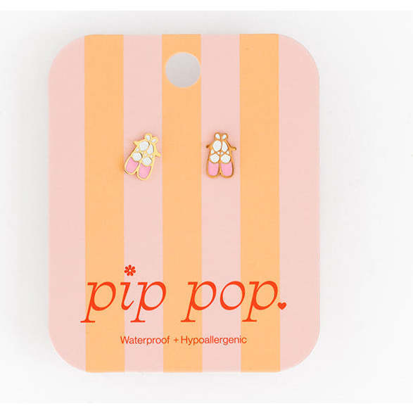 Ballet Slipper Stud Earrings - Earrings - 4