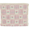 Rosette Blanket, Vintage Rose Patchwork - Blankets - 2