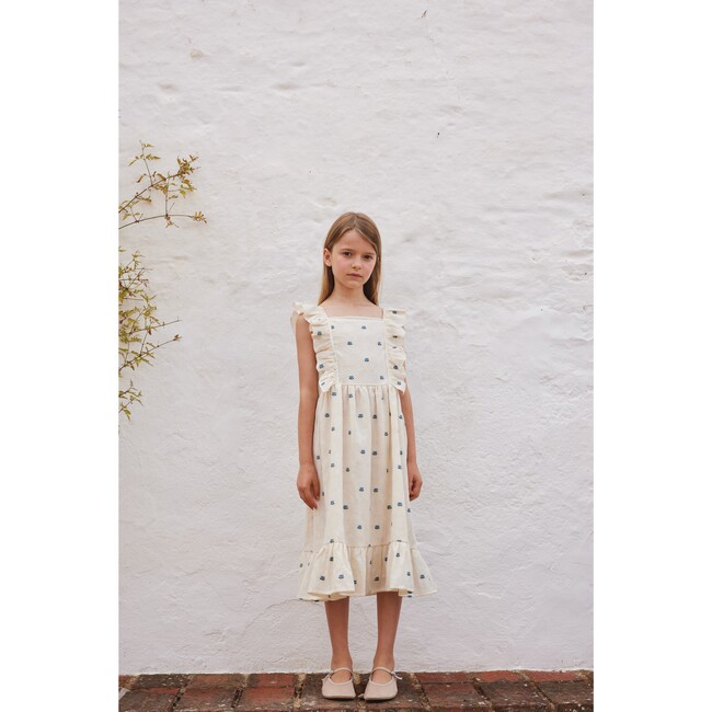 Lisa Dress, Tulip Jacquard - Dresses - 2