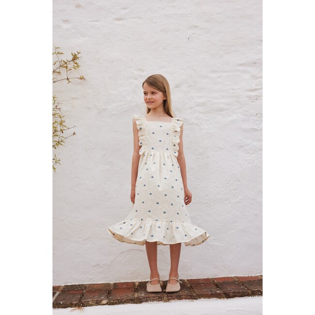 Lisa Dress, Tulip Jacquard - Dresses - 3