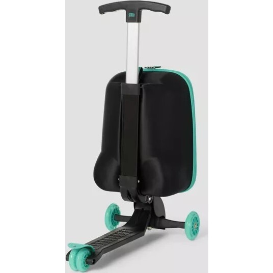 Roll Rider Scooter Suitcase, Green - Luggage - 3