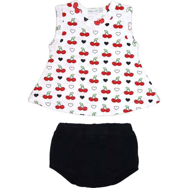 Baby Swing Diaper Set, Cherries