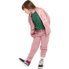 Step Bio-Fleece Pants "Galaxy", Dark Rose / Sunset Rose - Pants - 4