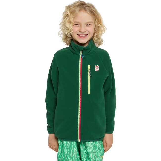Oda Bio-Fleece Jacket, Mountain Green - Fleece & Sherpa Jackets - 4