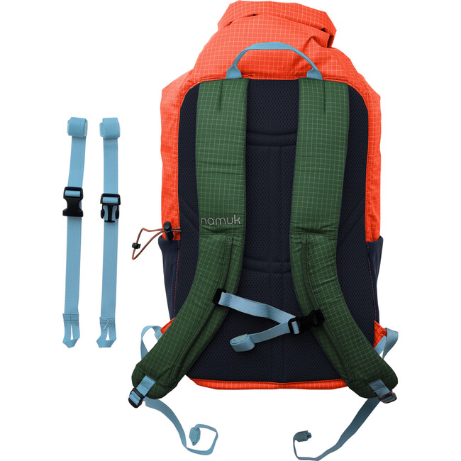 Leon Backpack 20L, Red Orange / True Navy - Backpacks - 5