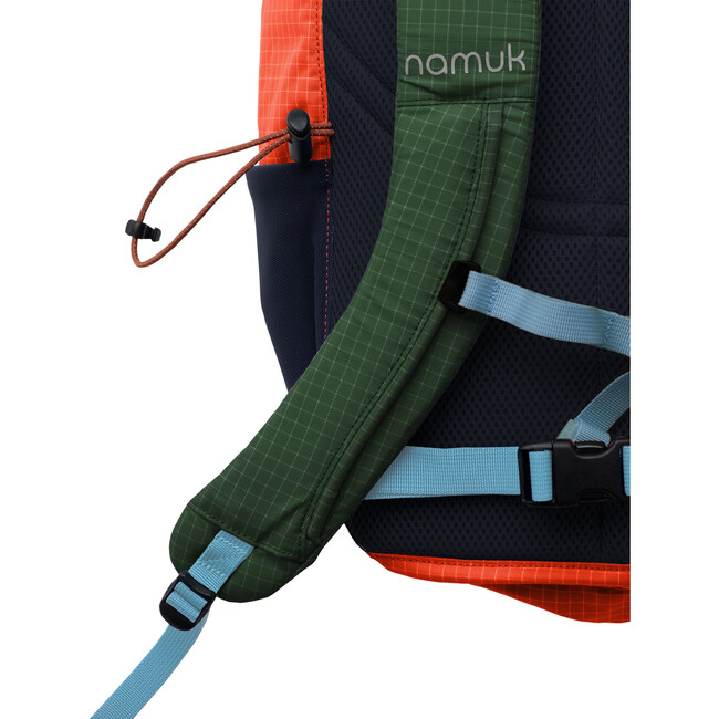 Leon Backpack 20L, Red Orange / True Navy - Backpacks - 7