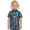 Fin Rashguard "Petsies", Deep Petrol - T-Shirts - 3