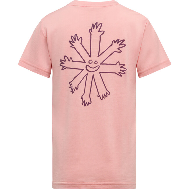 Dea Merino T-Shirt "Helping Hands", Sunset Rose - T-Shirts - 2