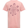 Dea Merino T-Shirt "Helping Hands", Sunset Rose - T-Shirts - 2