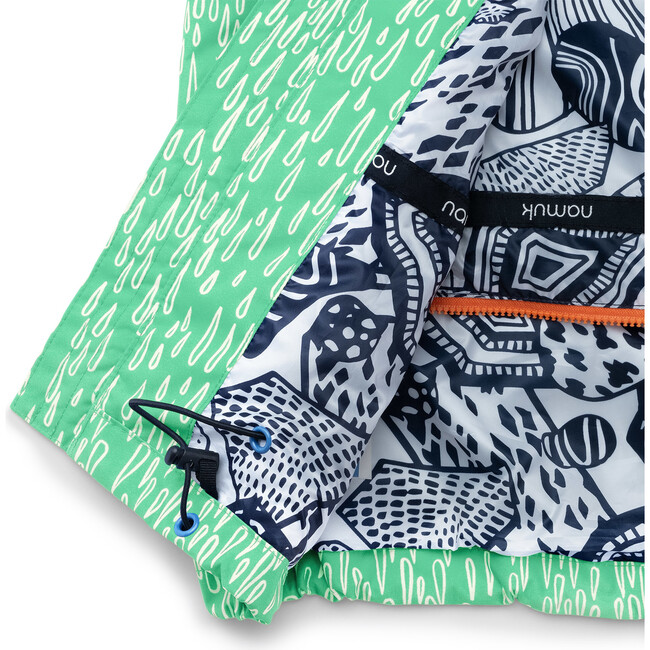 Chip Rain Jacket "Twine", Rana Green - Raincoats - 3