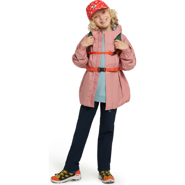 Chip Rain Jacket, Dark Rose - Raincoats - 8