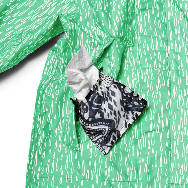 Chip Rain Jacket "Twine", Rana Green - Raincoats - 6
