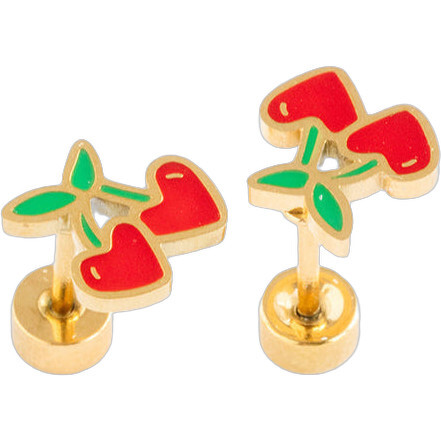 Cherries Stud Earrings - Earrings - 1