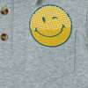 Kids Smile Pocket Polo, Heather Grey - Polo Shirts - 3