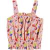 Kids Ruffle Tank & Short Set, Pink Fruit Print - Mixed Apparel Set - 5