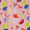 Kids Ruffle Tank & Short Set, Pink Fruit Print - Mixed Apparel Set - 6