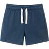 Kids Long Sleeve Crew & Short Sweat Set, Navy - Mixed Apparel Set - 5