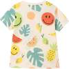 Kids Fun Print Graphic Tee, Tropical Smiles - T-Shirts - 2
