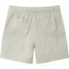 Kids Boys Shorts, Stone Linen - Shorts - 2