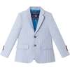 Kids Chambray w/White Stripes Suit Set, Chambray - Suits & Separates - 6