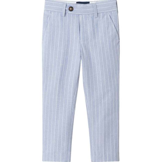 Kids Chambray w/White Stripes Suit Set, Chambray - Suits & Separates - 7
