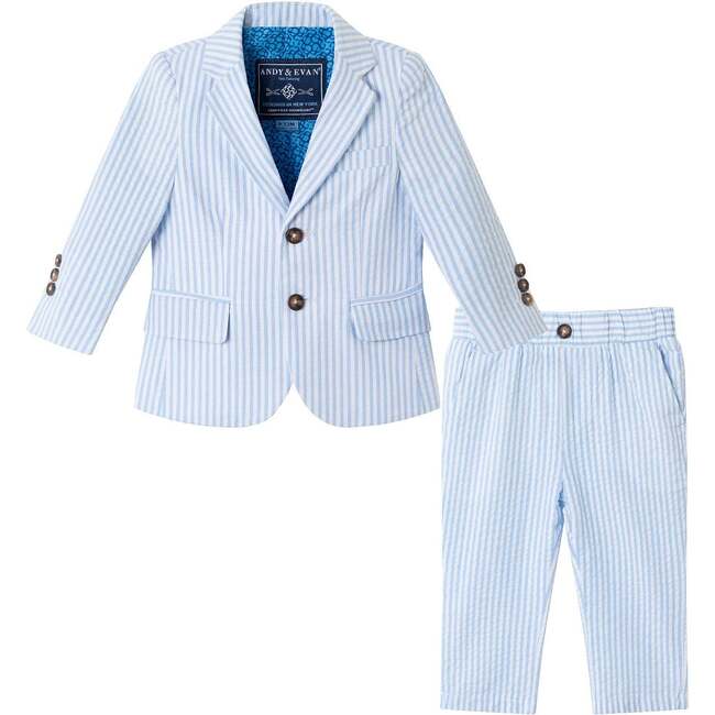 Infant Suit Set, Chambray