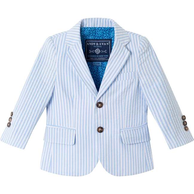 Infant Suit Set, Chambray - Suits & Separates - 3