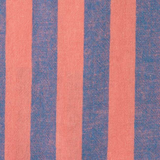 Kids 2-Piece Striped Buttondown Set, Coral & Blue - Mixed Apparel Set - 7