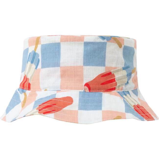 Infant Woven Romper & Hat, Popsicle Pattern - Rompers - 5