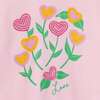 Infant Crochet Sweatshirt & Striped Dress Set, Pink - Mixed Apparel Set - 3