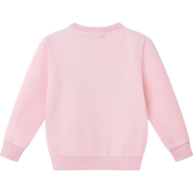 Infant Crochet Sweatshirt & Striped Dress Set, Pink - Mixed Apparel Set - 5