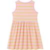 Infant Crochet Sweatshirt & Striped Dress Set, Pink - Mixed Apparel Set - 7