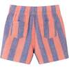 Infant Coral & Blue Striped Buttondown Set - Mixed Apparel Set - 6