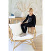 Puffy Bear  Loungewear Set, Black - Mixed Apparel Set - 2