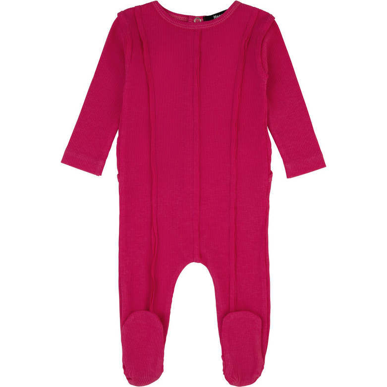Bamboo Seams Footie, Girls - Footie Pajamas - 1