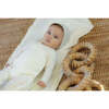 Bamboo Ribbed Kimono Footie, Ivory - Footie Pajamas - 2