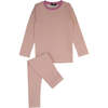 Bamboo Printed Loungewear Set, Girls - Mixed Apparel Set - 1 - thumbnail