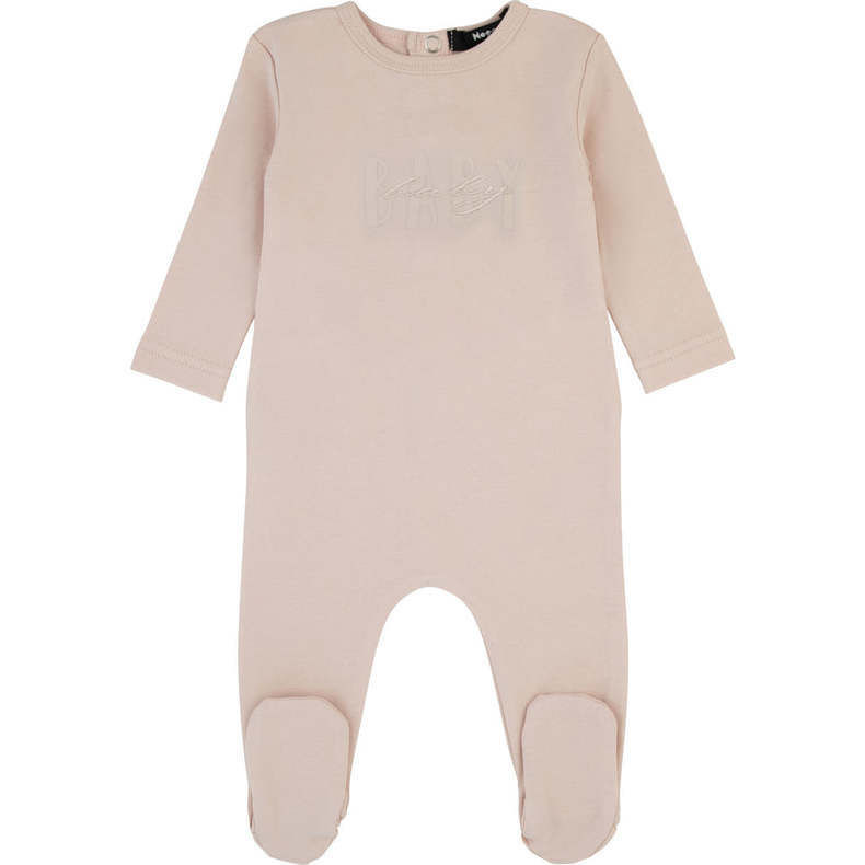 Baby Print/Embroidered Footie, Girls - Footie Pajamas - 1