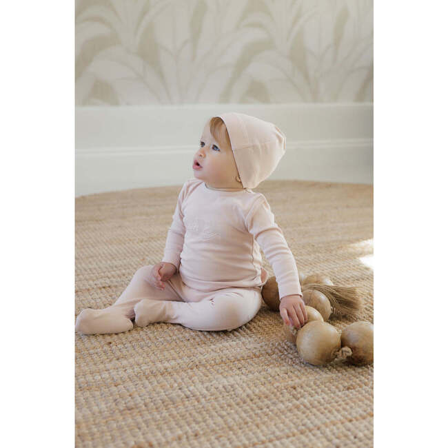 Baby Print/Embroidered Footie, Girls - Footie Pajamas - 2