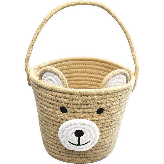 Lucy's Room Bear Rope Basket