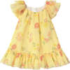 Sunflower Tulle Dress, Yellow - Dresses - 1 - thumbnail