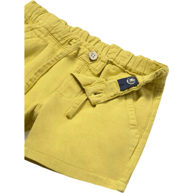 Tie Bermuda Shorts, Gold - Shorts - 3