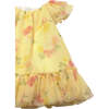 Sunflower Tulle Dress, Yellow - Dresses - 3