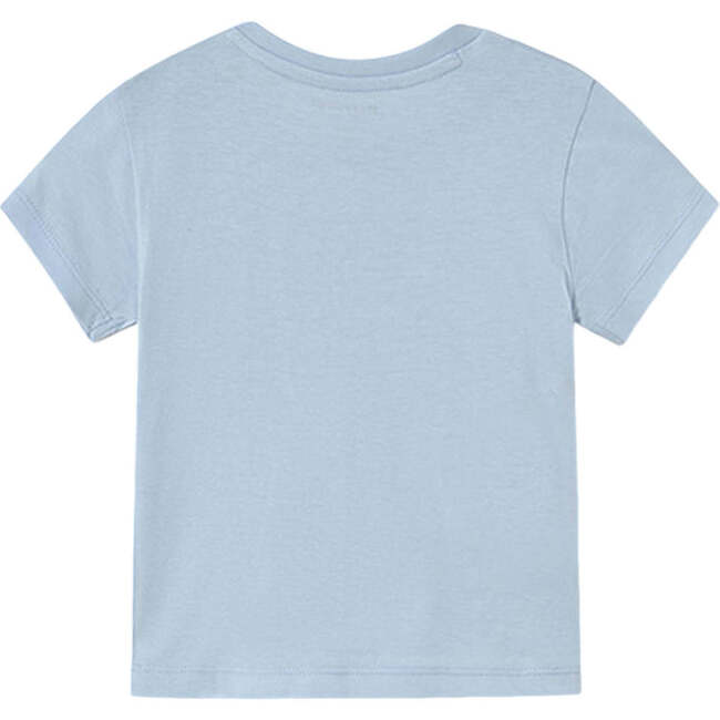 Sky Surfing Shark T-Shirt, Blue - T-Shirts - 2
