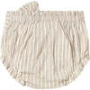 Stripe Root Shorts 3 Piece Set, Beige - Mixed Apparel Set - 3